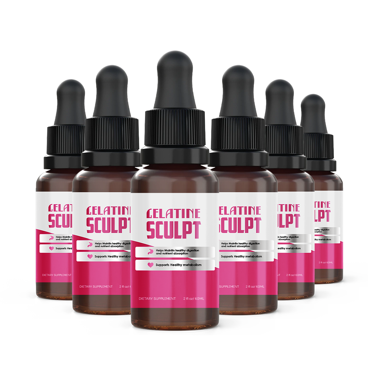 Gelatine Sculpt 6 bottles pack
