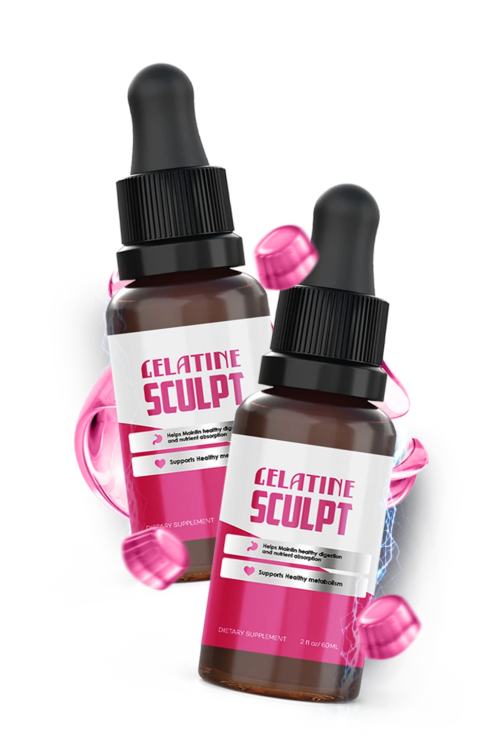Gelatine Sculpt bottle